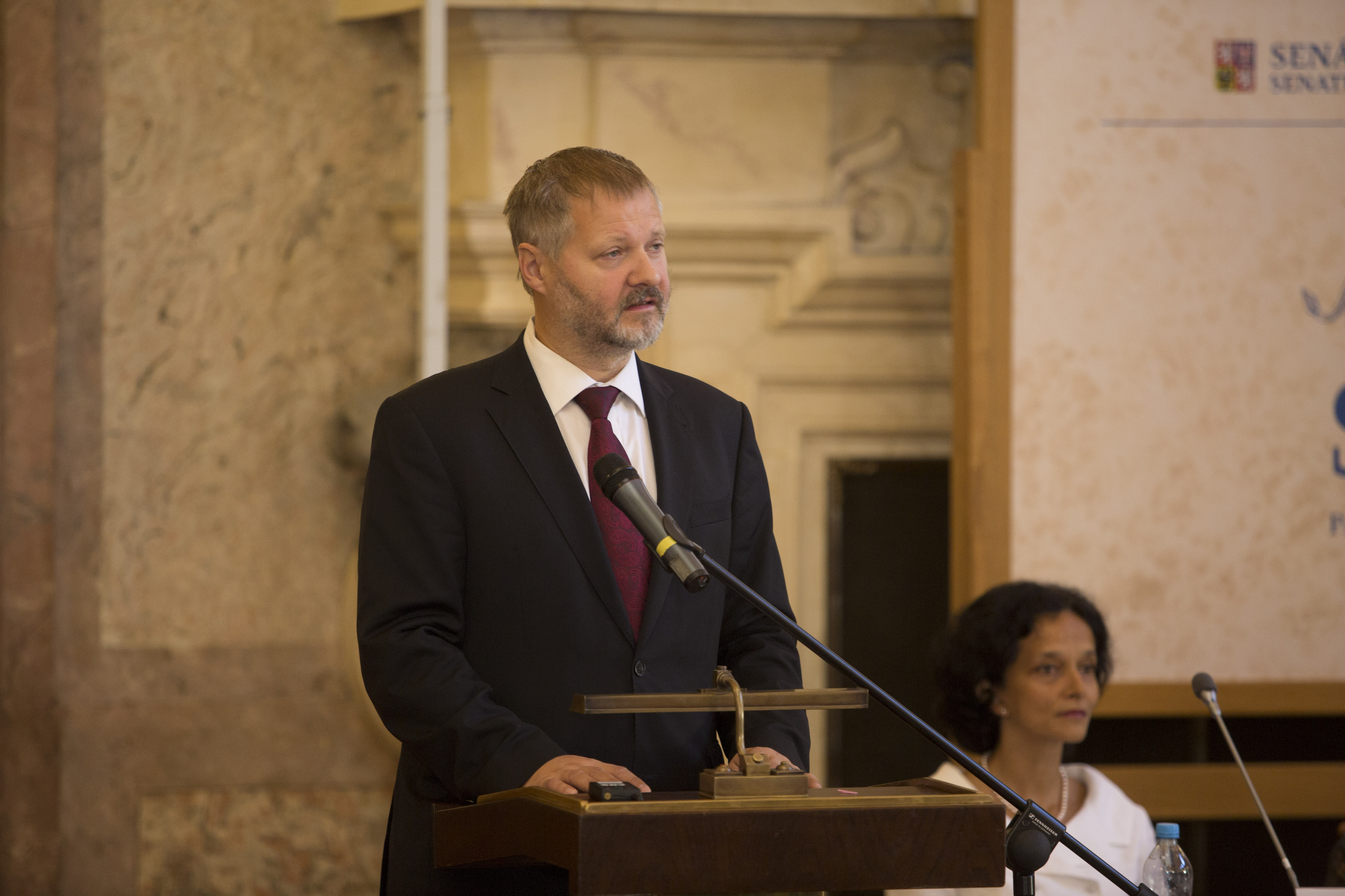 Václav Hampl szenátusi bizottsági elnök